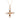 Croce grande con perle bianche - cod. CR 1/P